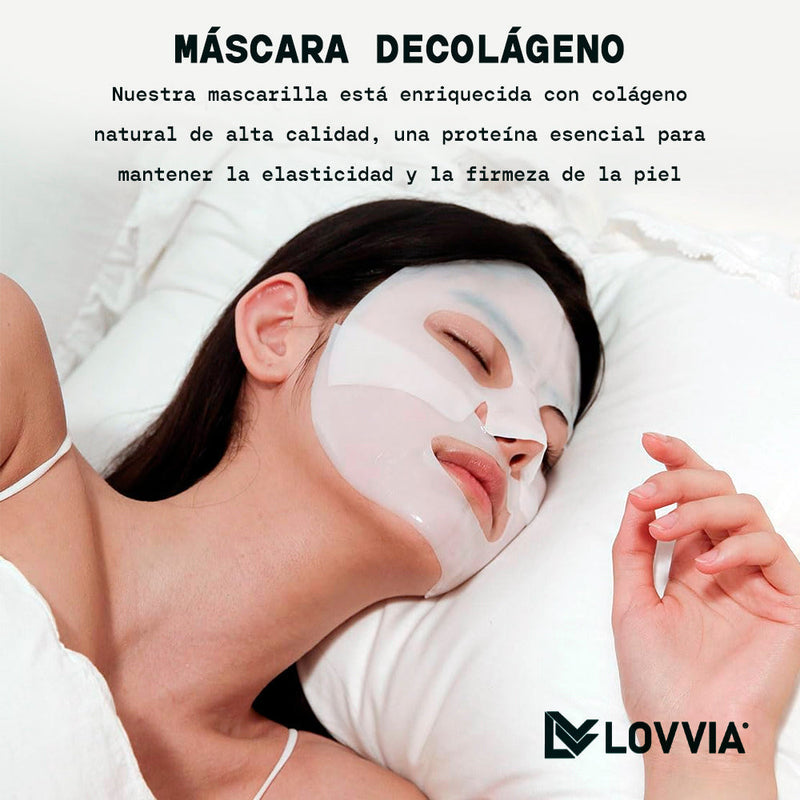 5 MÁSCARAS COLÁGENO LOVVIA®