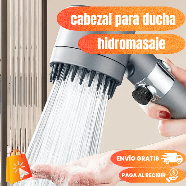 Cabezal para ducha HIDROMASAJE